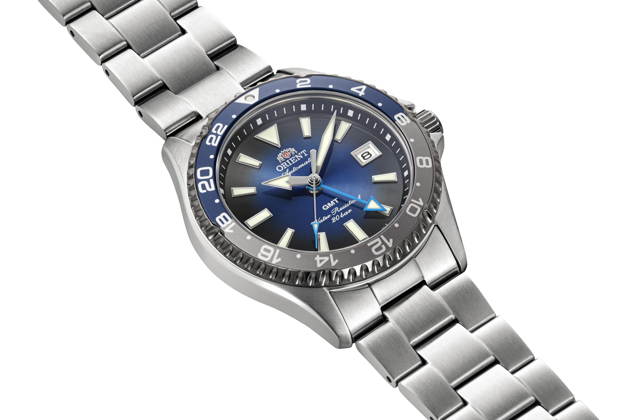 นาฬิกา ORIENT Orient Mako GMT สายเหล็ก (RA-BC0005L) Limited Edition